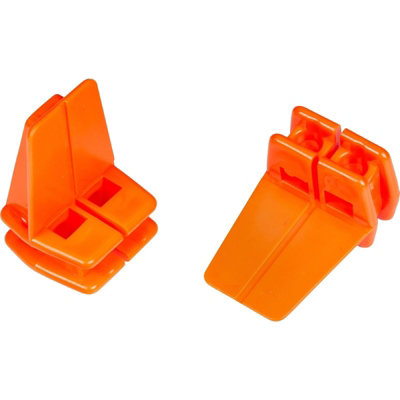 BlueSpot Tools Bluespot L Shaped Corner Blocks Brick Laying Builders Brick String Line 2Pc