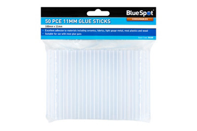 B&Q -  Blue Spot Tools50 Pce 11mm Glue Sticks