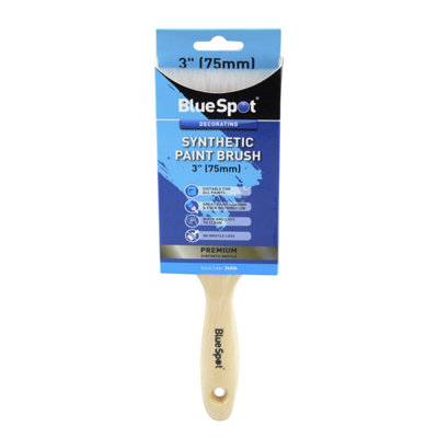 BlueSpot Tools Blue Spot Tools3" (75mm) Synthetic Paint Brush from B&Q