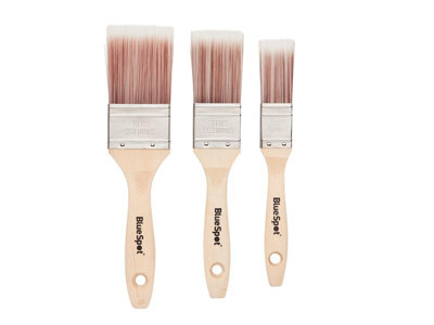 Bluespot Tools 36010 Synthetic Paint Brush Set3 Piece B/s36010 from B&Q