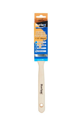 BlueSpot Tools Blue Spot Tools1 1/2" (38mm) Synthetic Cutting In Paint Brush from B&Q