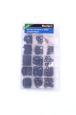 BlueSpot Tools Blue Spot ToolsAssorted Metric Nitrile O-Ring Set225 Pce from B&Q