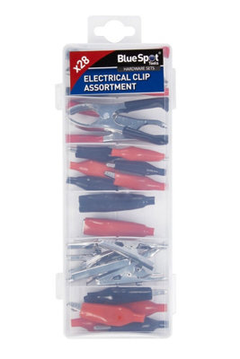 BlueSpot Tools Blue Spot Tools28-Piece Assorted Electrical Clip Set from B&Q