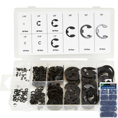 BlueSpot Tools Bluespot 300Pc Assorted Diy Workshop Storage Automotive E Clip Set from B&Q