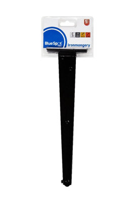 BlueSpot Tools Blue Spot Tools300mm Black Powder Coated Tee Hinge from B&Q
