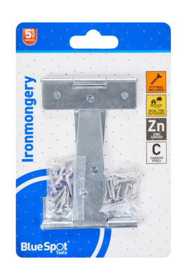 BlueSpot Tools Blue Spot ToolsIronmongery 102mm Zinc Plated Tee Hinge from B&Q