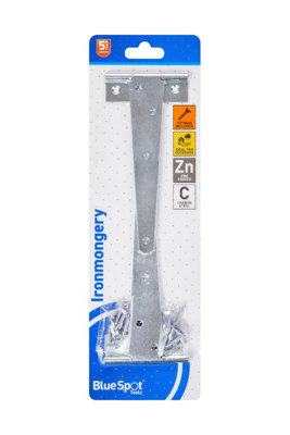 BlueSpot Tools Blue Spot ToolsIronmongery 152mm Zinc Plated Tee Hinge from B&Q