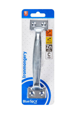 BlueSpot Tools Blue Spot Tools200mm Zinc Plated Pull Handle from B&Q