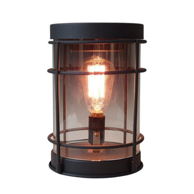 Cello Black Smoke Edison Electric Wax Melt Burner from B&Q
