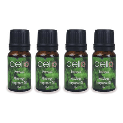 Cello Mixology Fragrance Oil Pack Of 4 Patchouli Ideal For Home Aromatherapy Diffuser from B&Q