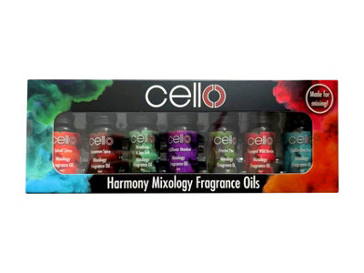 Cello Harmony Mixology Fragrance Oil Set 7Pk Ideal For Home Aromatherapy Diffuser from B&Q