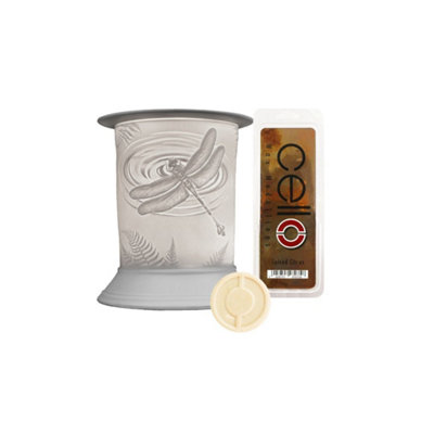 Cello Dragonfly Electric Melt Burner With Spiced Citrus Wax Medallion Home Fragrance Room Décor from B&Q
