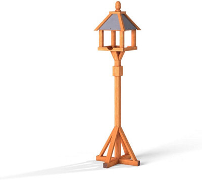 Kinloch Bird Table With Slate-Effect Roof from B&Q