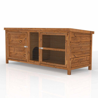 5Ft Sandhurst Rabbit & Guinea Pig Hutch from B&Q