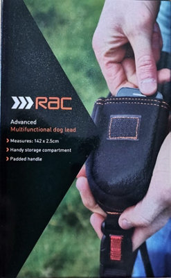 Rac Advanced Nylon Dog LeadPhone Holder 25mm X142Cm from B&Q