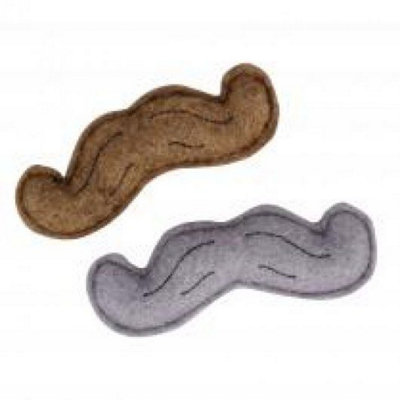 Ministry Of Pets Moustache Catnip Toy 2PkPack Of 12 from B&Q