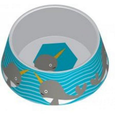 Ministry Of Pets Melamine Non-Slip Bowl Narwhal Lge 480Ml from B&Q