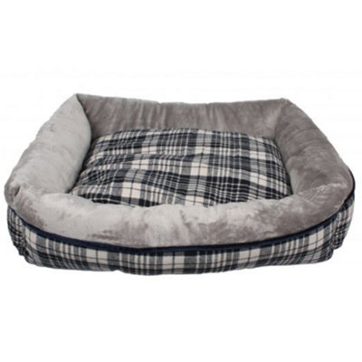 Dream Paws Check Sofa Bed Medium from B&Q