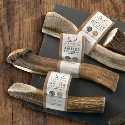 Elkwood 100% Natural Antler Chew Large from B&Q