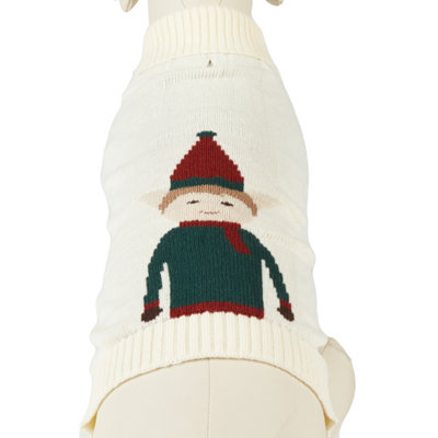 Pet Brands Knitted Elf Jumper Xsmall/small 32Cm from B&Q