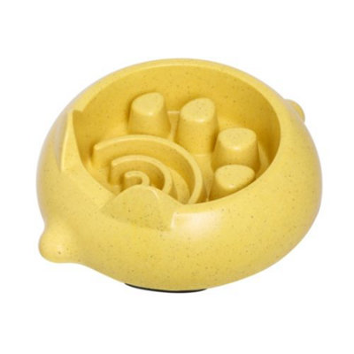 Bamboo Slow Feeder Mouse Shaped 350Ml from B&Q