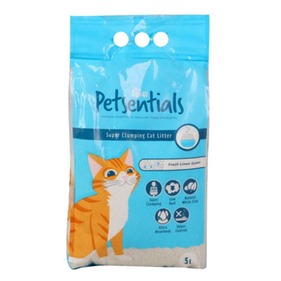 B&Q Petsentials Scented Super Clumping Cat Litter 5 Litre