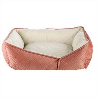 Dream Paws Coral Geometric Shape Sofa Bed Medium from B&Q