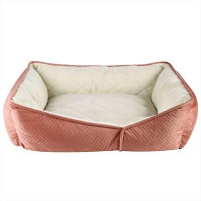 Dream Paws Coral Geometric Shape Sofa Bed Large from B&Q