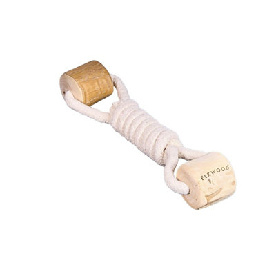 Elkwood Coffee Wood Dumbell For Dogs from B&Q