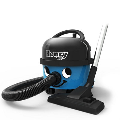 Numatic Henry HVR160 Compact Cylinder Vacuum Cleaner - Blue - 6L Bag Capacity - 620W Power - 10m Cord - Image 9