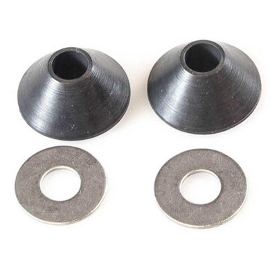 Euroshowers Bottom Fix Toilet Seat Non-Slip Cone Set Replacement Parts from B&Q