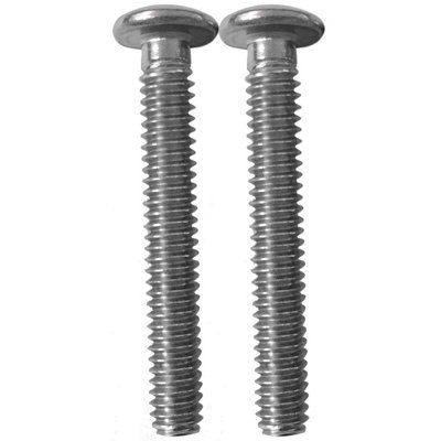 Euroshowers Toilet Seat 45mm Bolts from B&Q