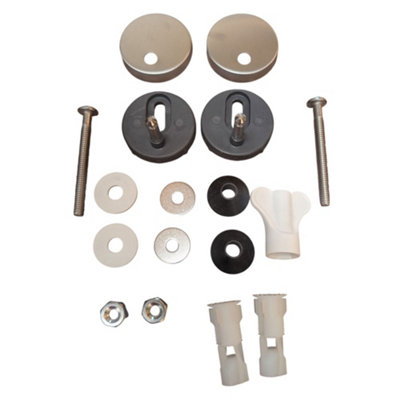 Euroshowers Toilet Seat HingesToilet Seat Fittings / Fixing KitSp17 from B&Q