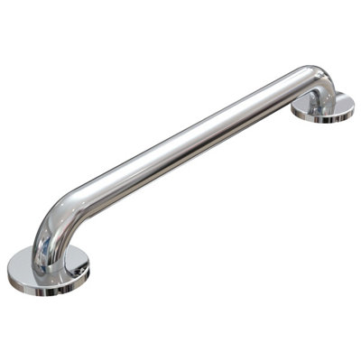 Euroshowers Polished Stainless Steel Grab Rail - 24"/60Cm