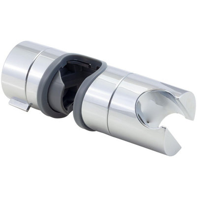 Euroshowers Chrome Adjustable Shower Riser Rail Slider 19-25mm from B&Q