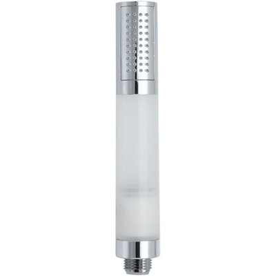 Euroshowers Round Led Pencil Slim Shower Head from B&Q