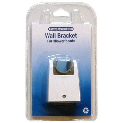 Euroshowers Easy Wall BracketWhite from B&Q