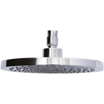 Euroshowers Overhead Round Shower Head -200mm from B&Q
