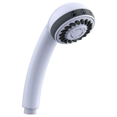 Euroshowers Easyjet White Shower Head from B&Q