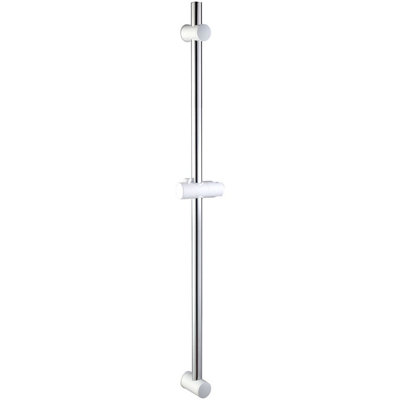 Euroshowers Shower Slider Riser RailWhite from B&Q