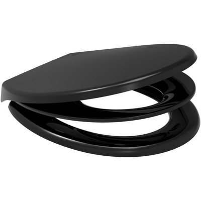 Euroshowers Black Multi Seat Potty Training Toilet Seat from B&Q