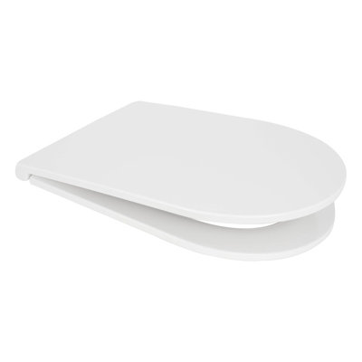 Euroshowers Long D Slim Toilet Seat 470Mm