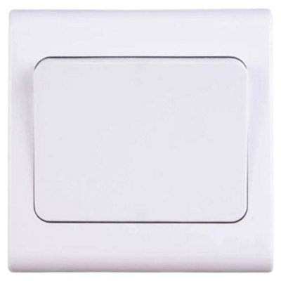 Deta S1345 Slimline Wide Rocker Light Switch 1 Gang 2 Way Sp 10 Amp from B&Q