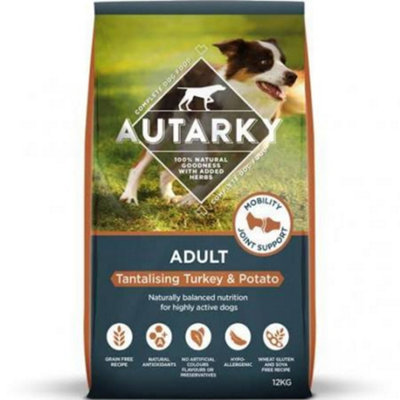 Autarky Adult Grain Free Dog Food Turkey 12Kg