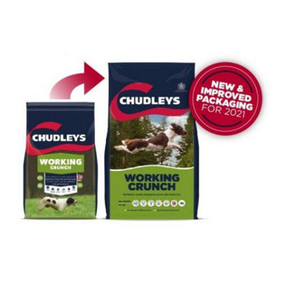 Chudleys Working Crunch Complete Dry Dog Food With Joint Care Package14 Kg from B&Q