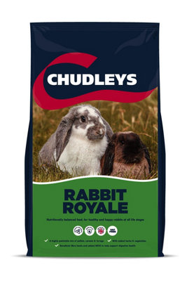 Chudleys Rabbit Royale Food 14Kg from B&Q