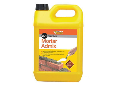 Everbuild Mortar Admix 5 LitrePremium Plasticiser For Bricklaying And Plastering from B&Q