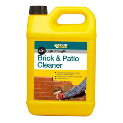 Everbuild Bc5L 401 Brick & Patio Cleaner 5 Litre Evbbc5L from B&Q