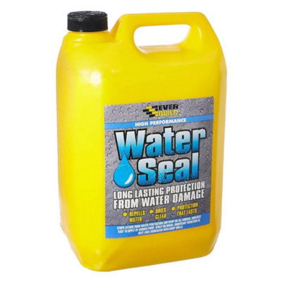 Everbuild 402 Water Seal 25LSolvent-Free Waterproofer For BrickStoneConcrete & Render from B&Q