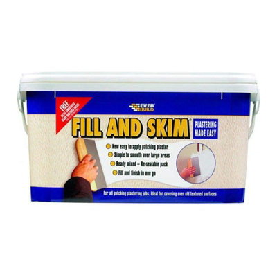 Everbuild Fill & Skim 5l Tub - White (FILLSKIM5) - Image 10